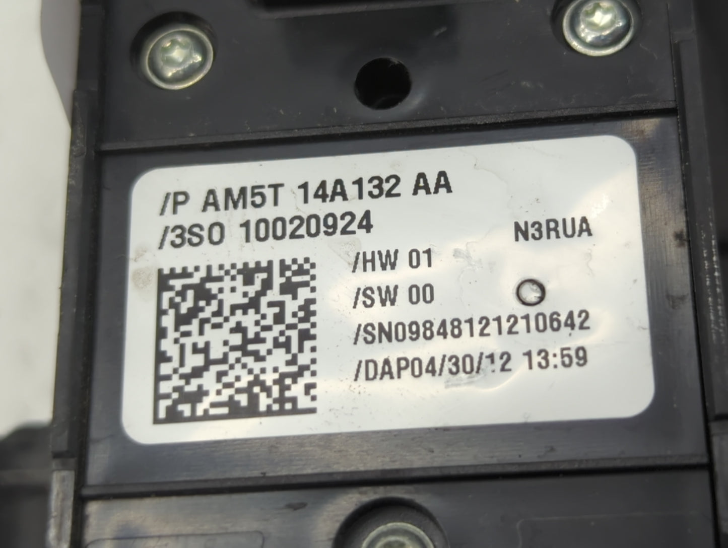 2012-2018 Ford Focus Master Power Window Switch Replacement Driver Side Left P/N:AM5T-14A132-AA Fits OEM Used Auto Parts - O