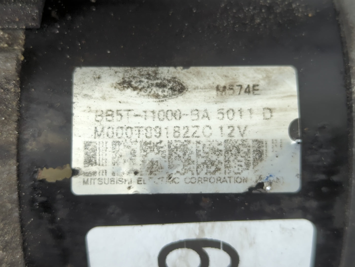 2012-2018 Ford Focus Car Starter Motor Solenoid OEM P/N:M000T891B22C BB5T-11000-BA Fits OEM Used Auto Parts - Oemusedautopar