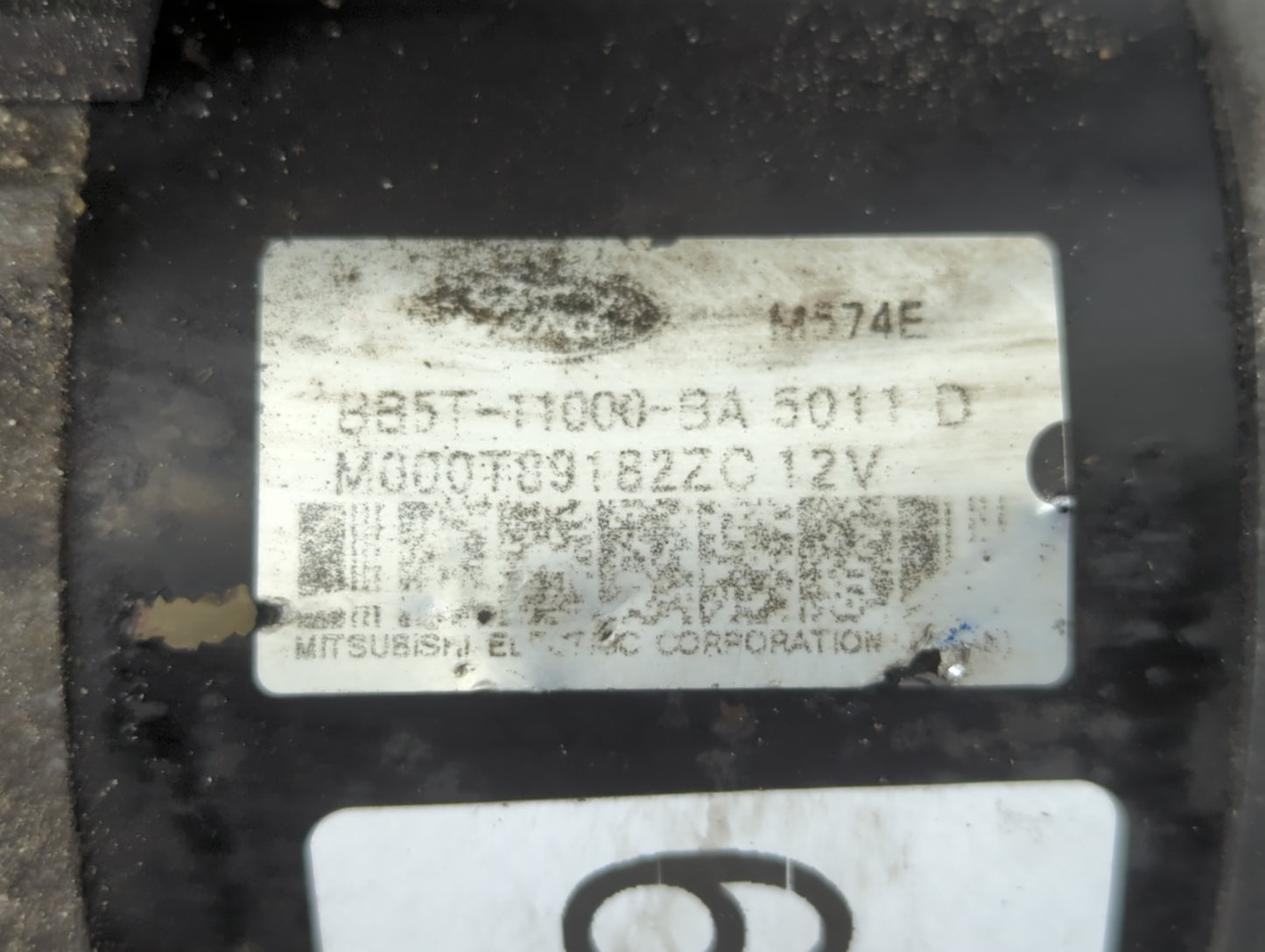 2012-2018 Ford Focus Car Starter Motor Solenoid OEM P/N:M000T891B22C BB5T-11000-BA Fits OEM Used Auto Parts - Oemusedautopar