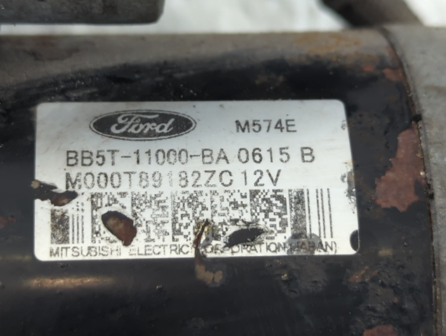 2012-2018 Ford Focus Car Starter Motor Solenoid OEM P/N:M000T891B22C BB5T-11000-BA Fits OEM Used Auto Parts - Oemusedautopar