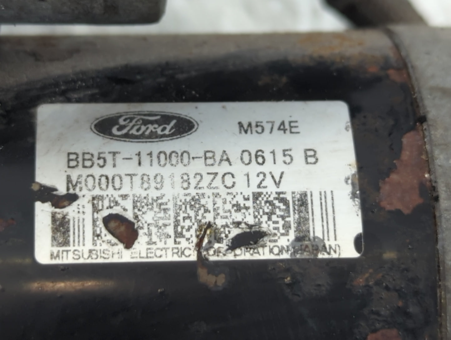 2012-2018 Ford Focus Car Starter Motor Solenoid OEM P/N:M000T891B22C BB5T-11000-BA Fits OEM Used Auto Parts - Oemusedautopar