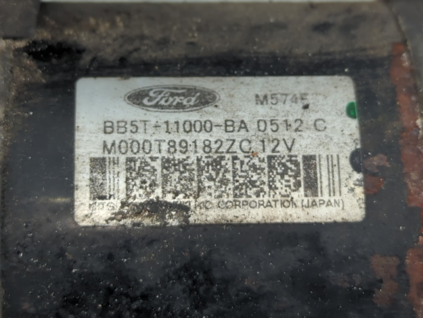 2012-2018 Ford Focus Car Starter Motor Solenoid OEM P/N:BB5T-11000-BA FJ5T-11000-AA Fits OEM Used Auto Parts - Oemusedautopa