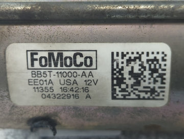 2003-2012 Ford Focus Car Starter Motor Solenoid OEM P/N:BB5T-11000-AA Fits OEM Used Auto Parts