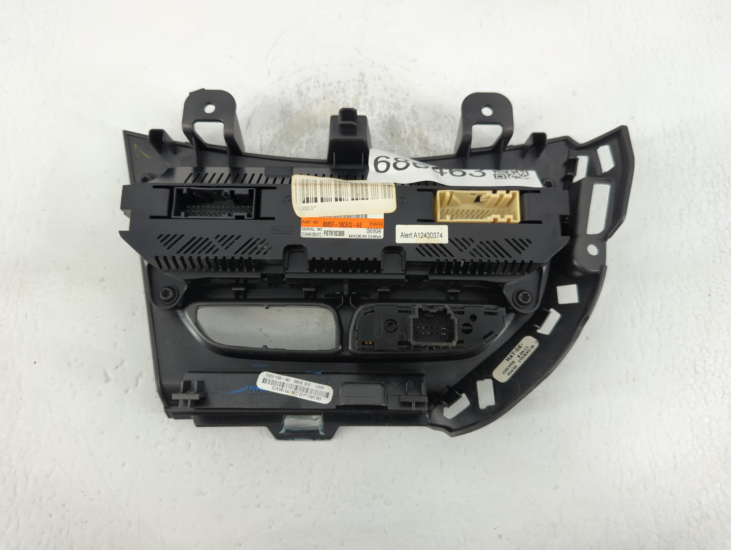 2012 Ford Focus Climate Control Module Temperature AC/Heater Replacement P/N:BM5T-18C612-AE Fits OEM Used Auto Parts - Oemus