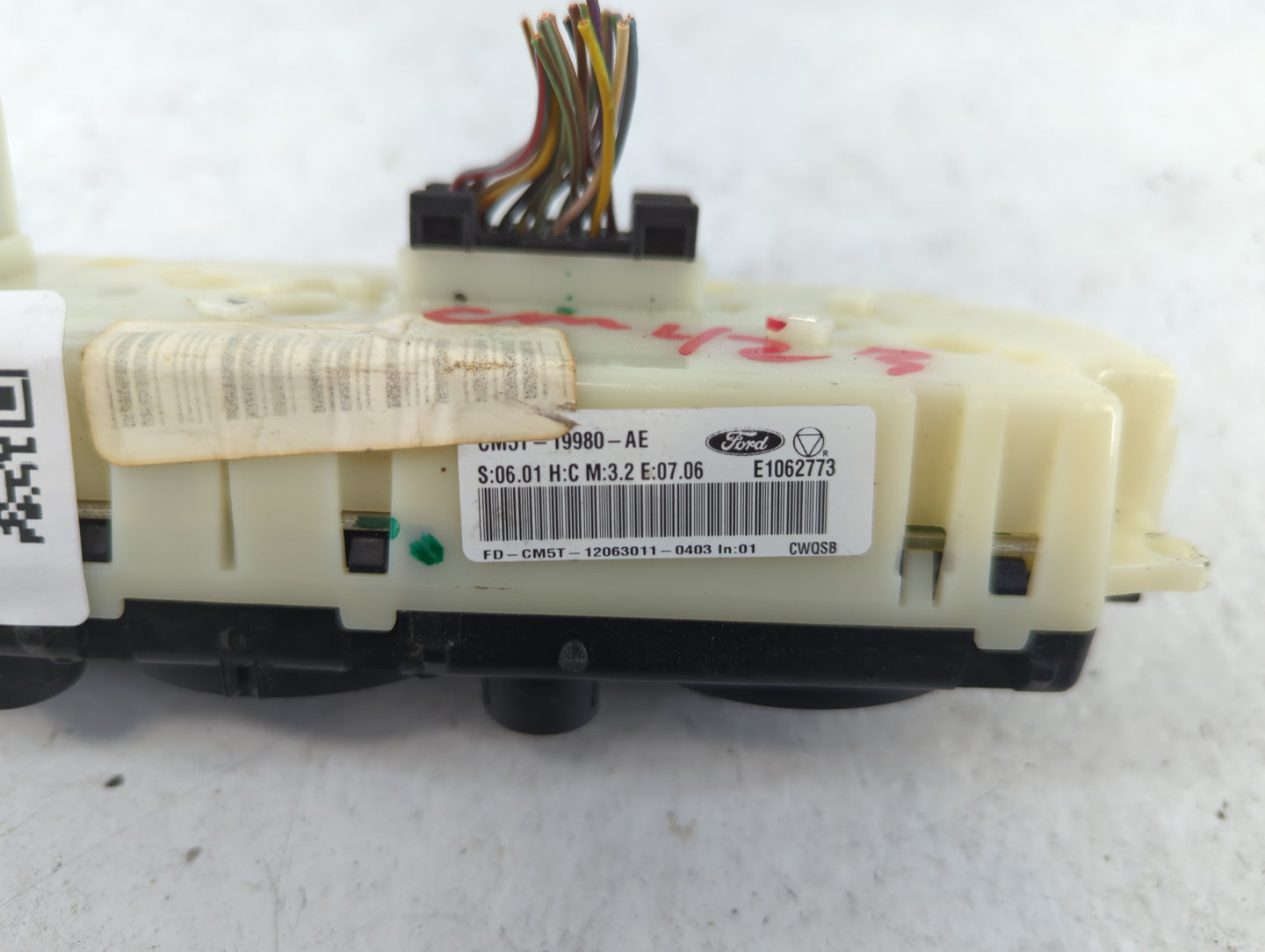 2012 Ford Focus Climate Control Module Temperature AC/Heater Replacement P/N:FD-CM5T-12063011-0403 Fits OEM Used Auto Parts 