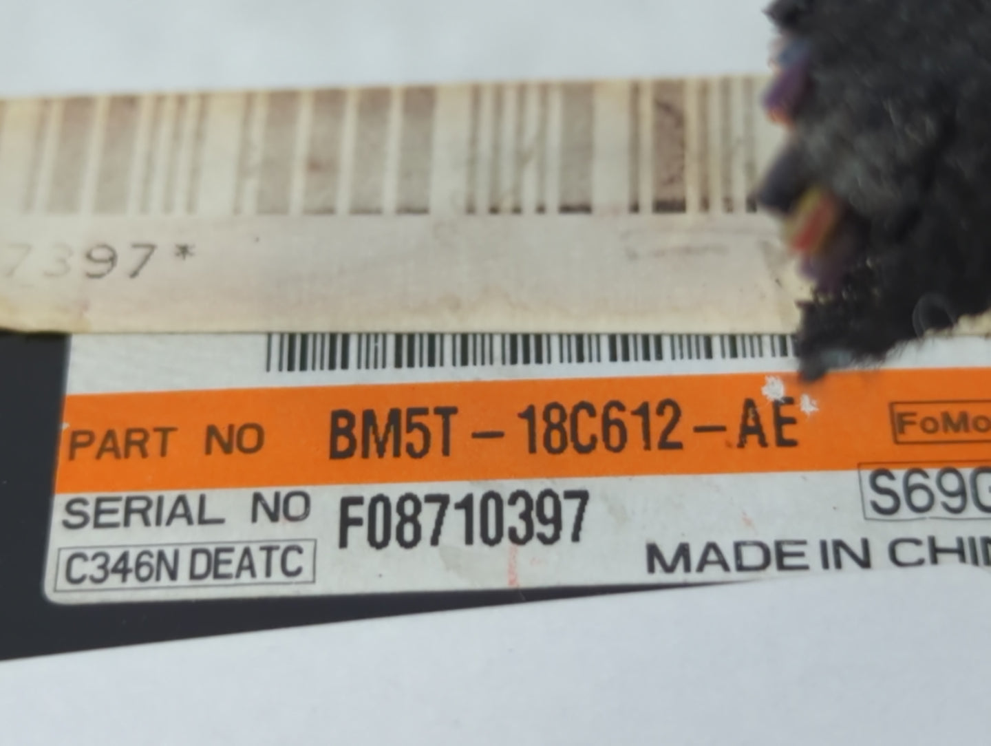 2012 Ford Focus Climate Control Module Temperature AC/Heater Replacement P/N:BM5T-18C612-AE Fits OEM Used Auto Parts - Oemus