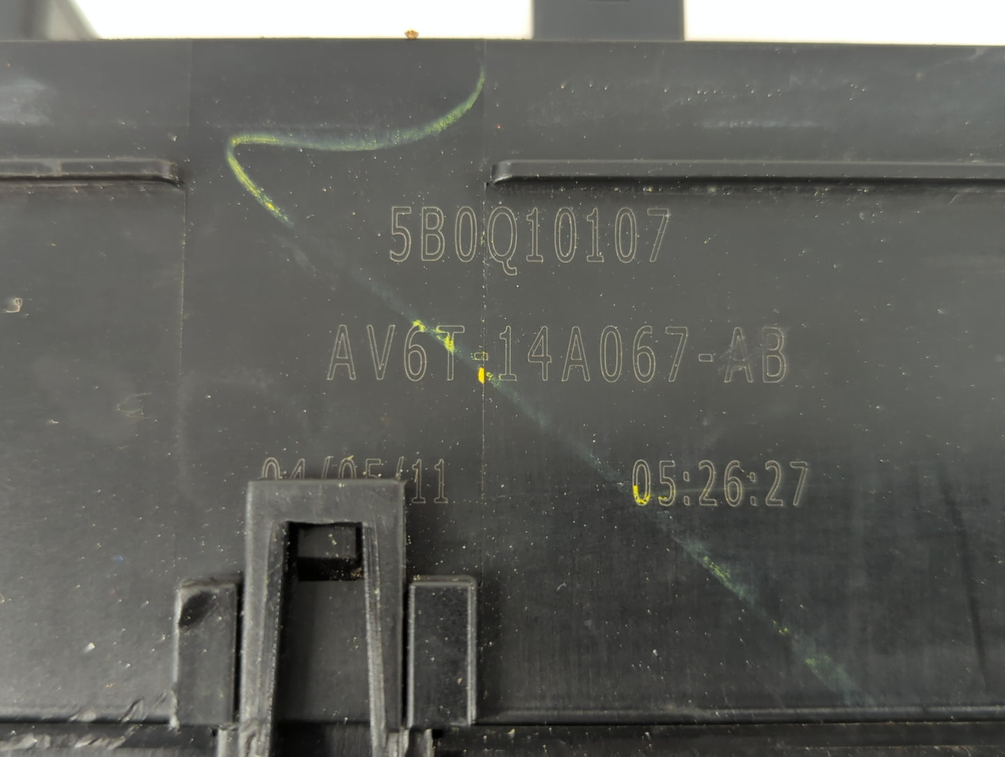 2012-2014 Ford Focus Fusebox Fuse Box Panel Relay Module P/N:5B0Q10107 AV6T-14A067-AB Fits Fits 2012 2013 2014 OEM Used Auto
