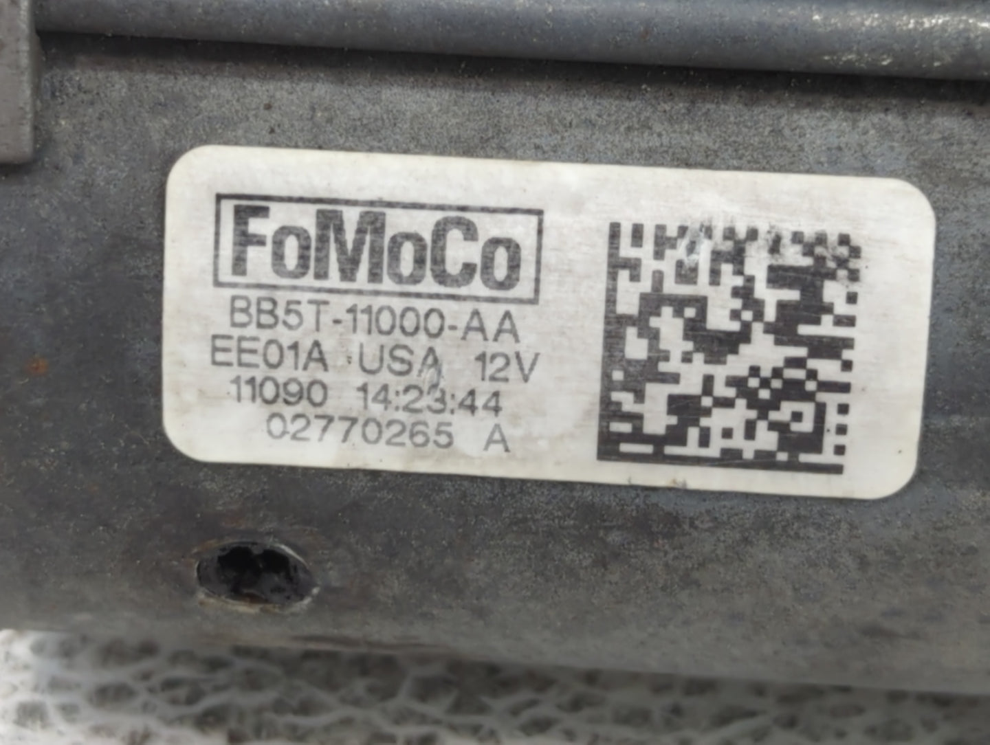 2003-2012 Ford Focus Car Starter Motor Solenoid OEM P/N:EE01A BB5T-11000-AA Fits OEM Used Auto Parts - Oemusedautoparts1.com