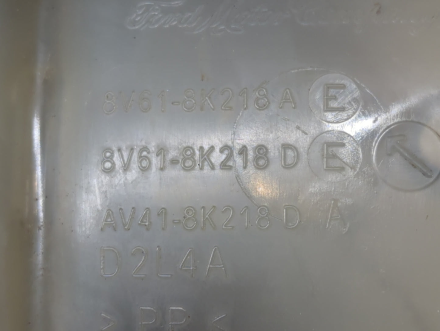 2012-2018 Ford Focus Radiator Coolant Overflow Expansion Tank Bottle 724009 - Oemusedautoparts1.com