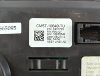 2012 Ford Focus Instrument Cluster Speedometer Gauges P/N:CM5T-10849-TU Fits OEM Used Auto Parts - Oemusedautoparts1.com