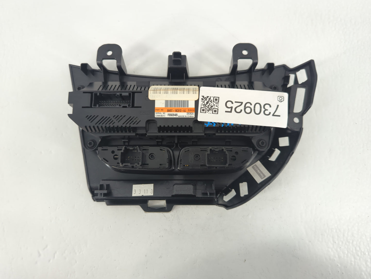 2012 Ford Focus Climate Control Module Temperature AC/Heater Replacement P/N:BM5T-18C612-AJ Fits OEM Used Auto Parts - Oemus
