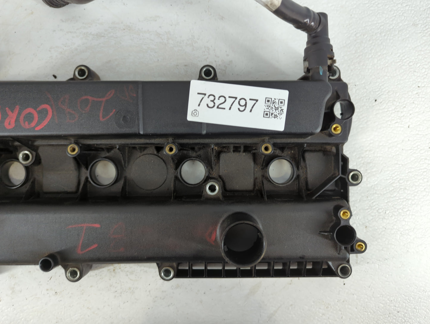 2012 Ford Focus Driver Left Cylinder Head Valve Cover P/N:CM5E-6K271-AD Fits OEM Used Auto Parts - Oemusedautoparts1.com