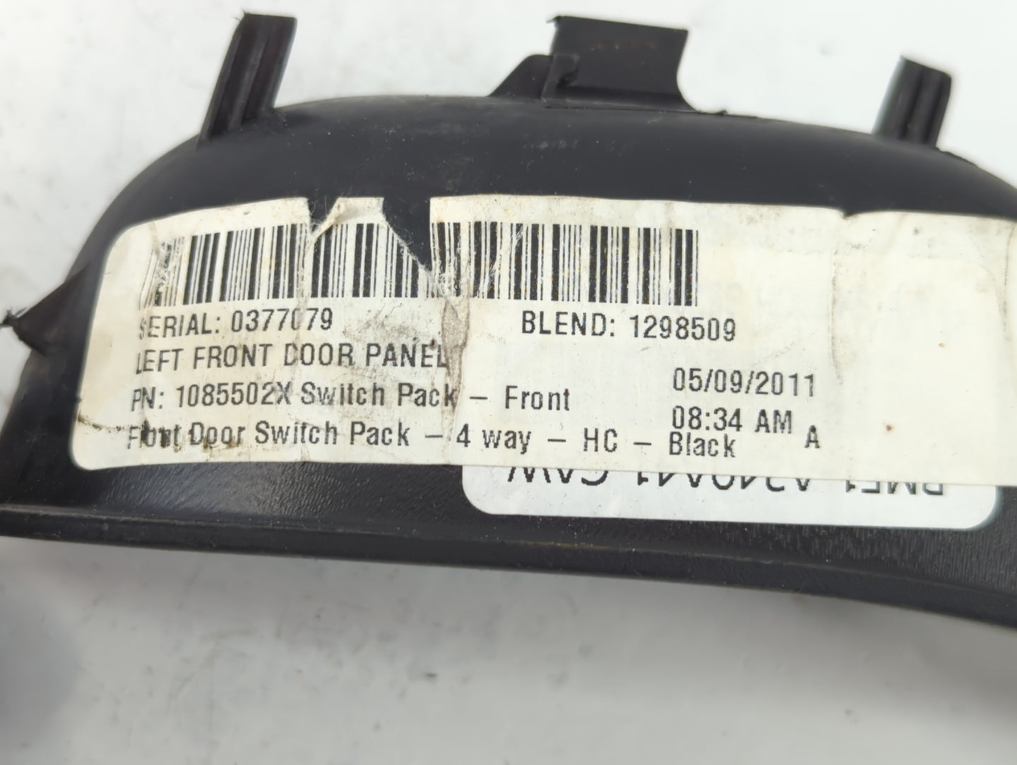 2012-2018 Ford Focus Master Power Window Switch Replacement Driver Side Left P/N:1085502X Fits OEM Used Auto Parts - Oemused