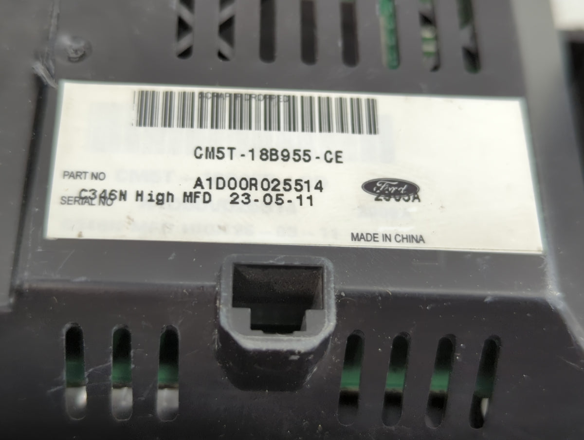 2012-2012 Ford Focus Information Radio Display Screen 748277 - Oemusedautoparts1.com