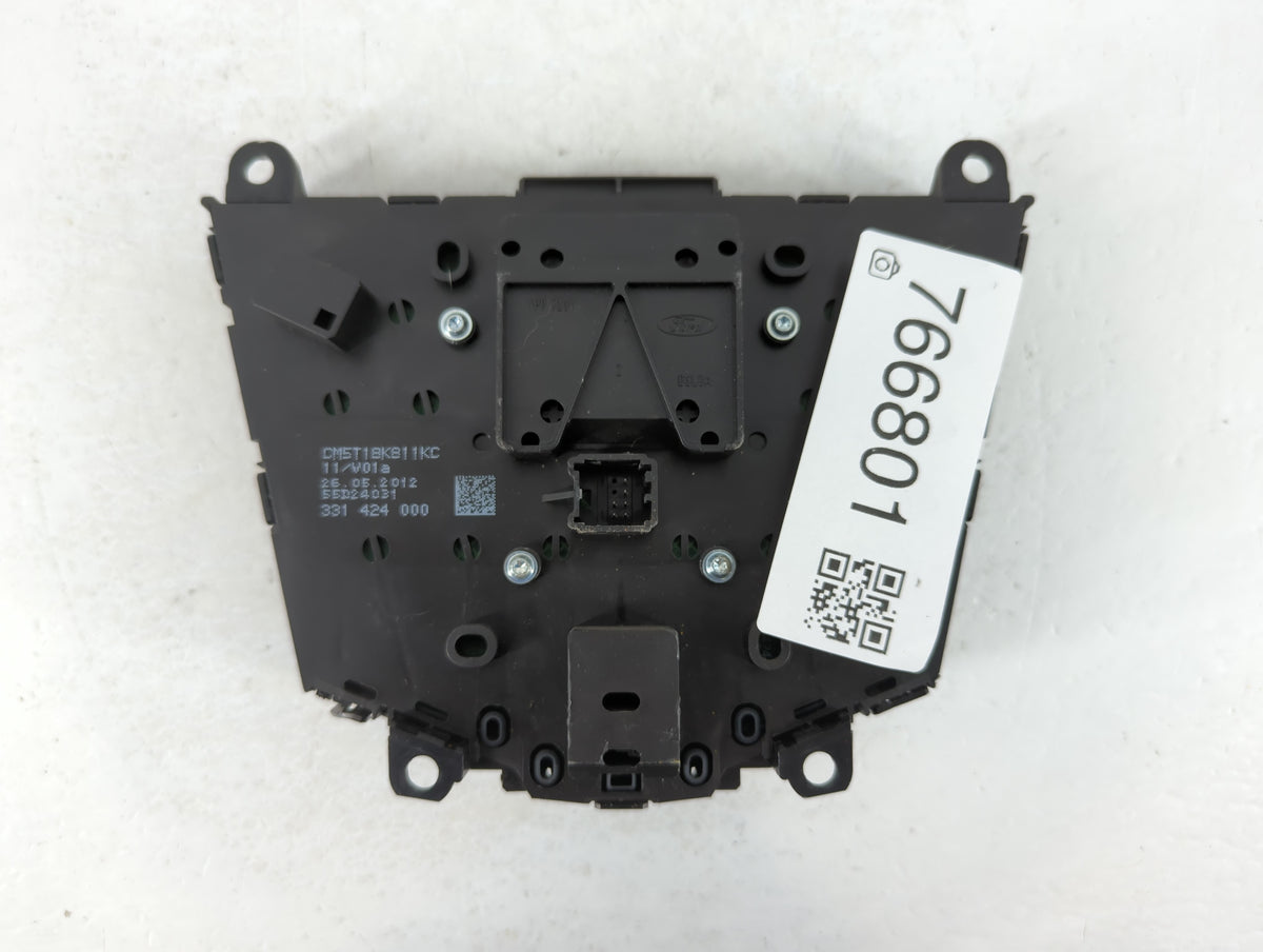 2012-2013 Ford Focus Am Fm Cd Player Radio Receiver 766801 - Oemusedautoparts1.com