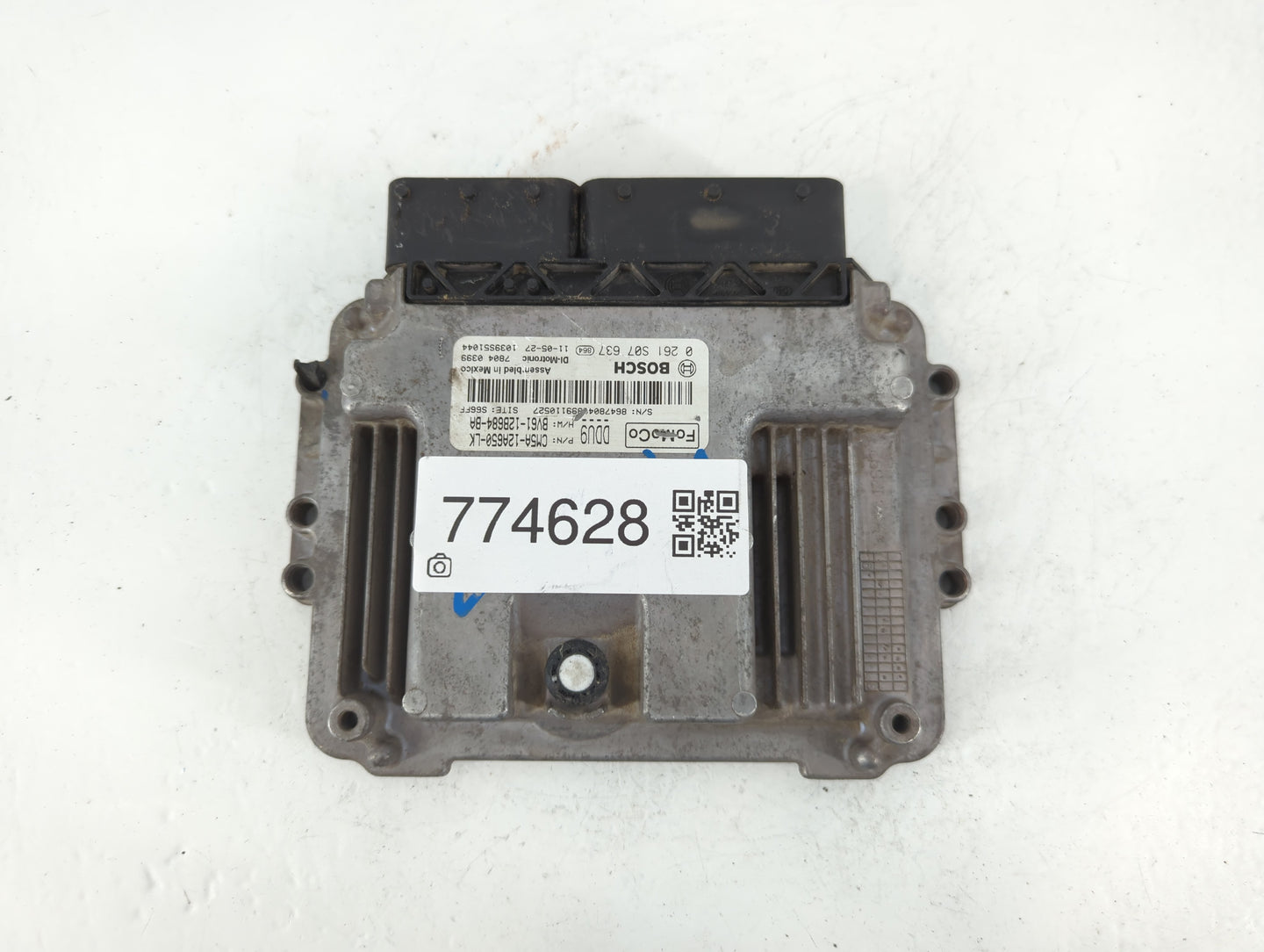 2012-2013 Ford Focus PCM Engine Control Computer ECU ECM PCU OEM P/N:0 261 S07 637 BV61-12B684-BA Fits Fits 2012 2013 OEM Us