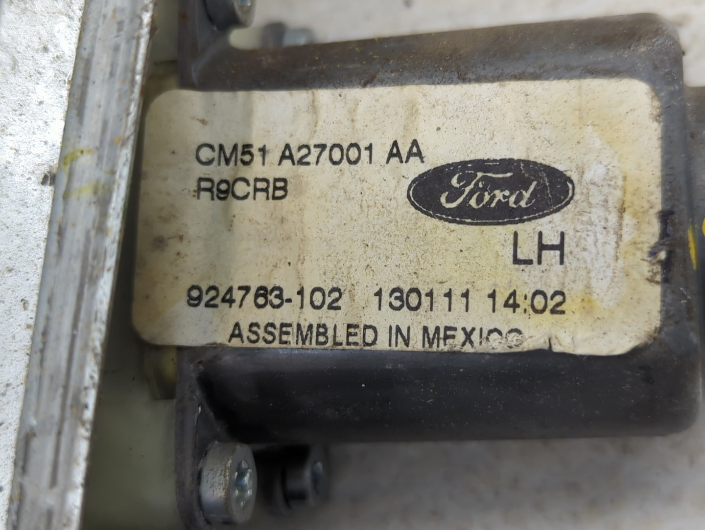 2012-2018 Ford Focus Driver Front Left Power Window Motor - Oemusedautoparts1.com