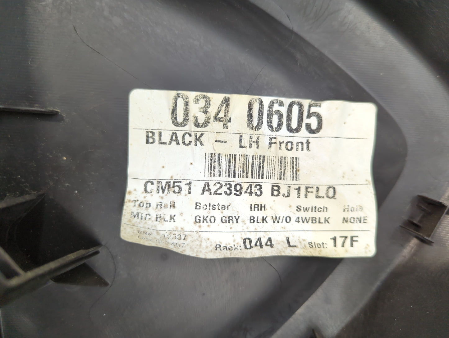 2012 Ford Focus Front Left Driver Interior Door Panel Trim - Oemusedautoparts1.com