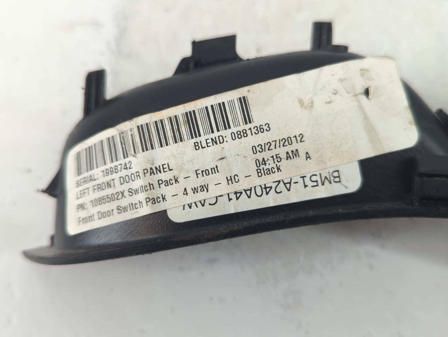 2012-2018 Ford Focus Master Power Window Switch Replacement Driver Side Left P/N:1085502X Fits OEM Used Auto Parts - Oemused