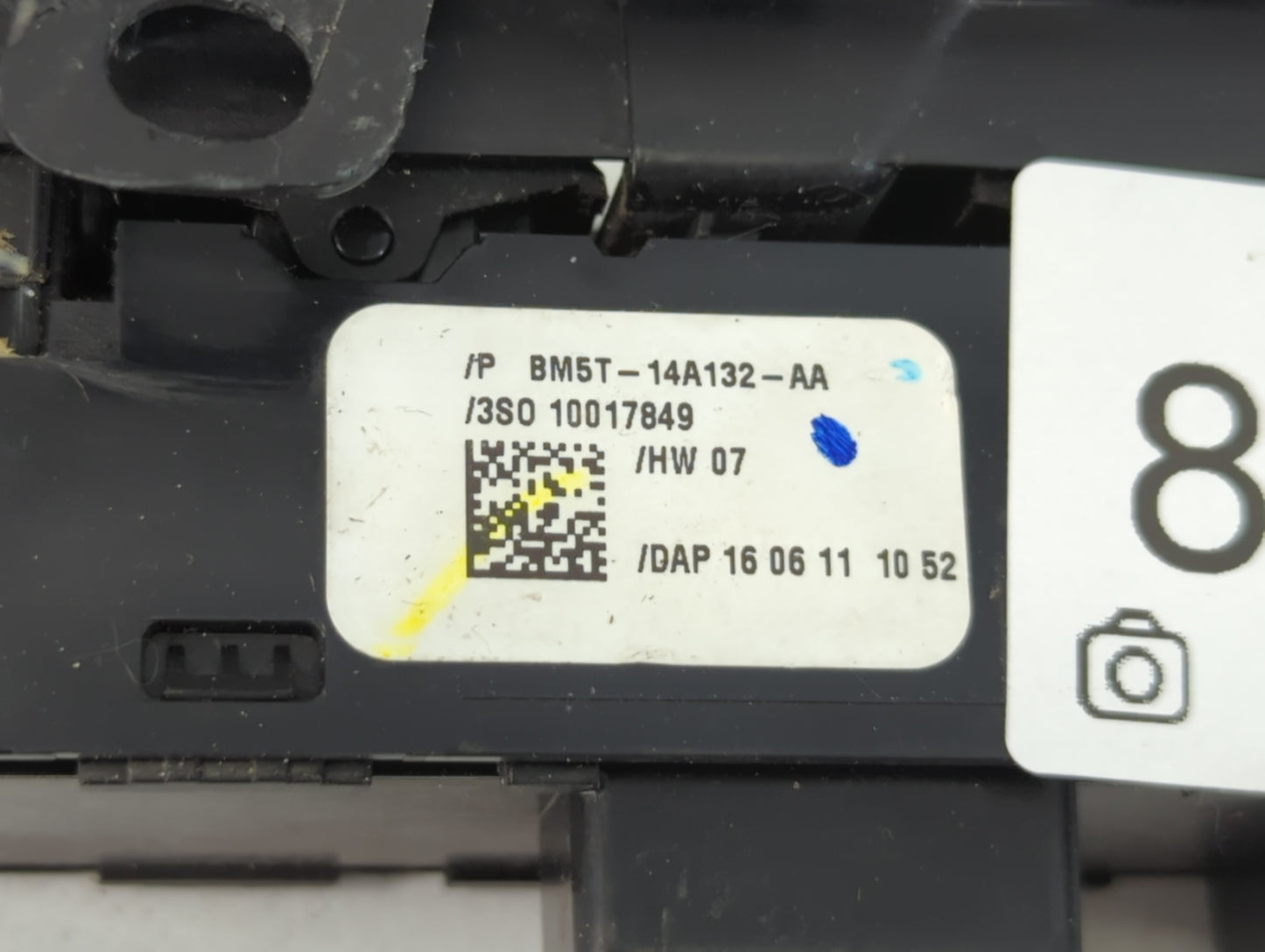 2012-2018 Ford Focus Master Power Window Switch Replacement Driver Side Left P/N:BM5T-14A132-AA Fits OEM Used Auto Parts - O