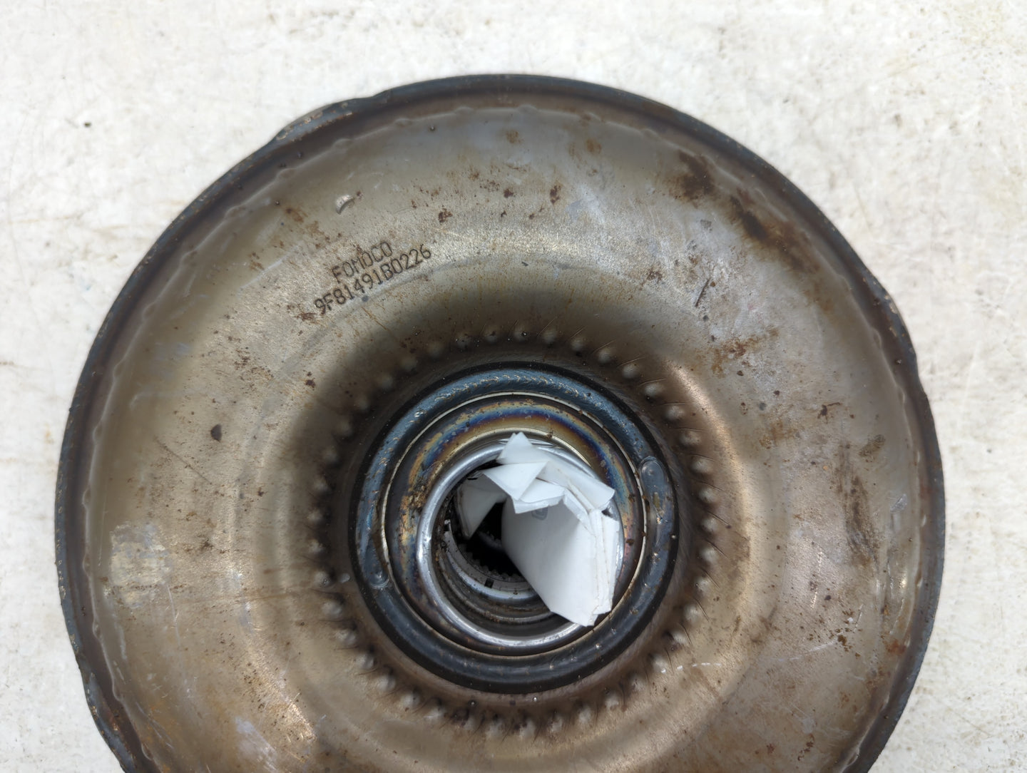 2012 Ford Focus Torque Converter Automatic Transmission OEM P/N:9F81491B0226 Fits OEM Used Auto Parts - Oemusedautoparts1.co