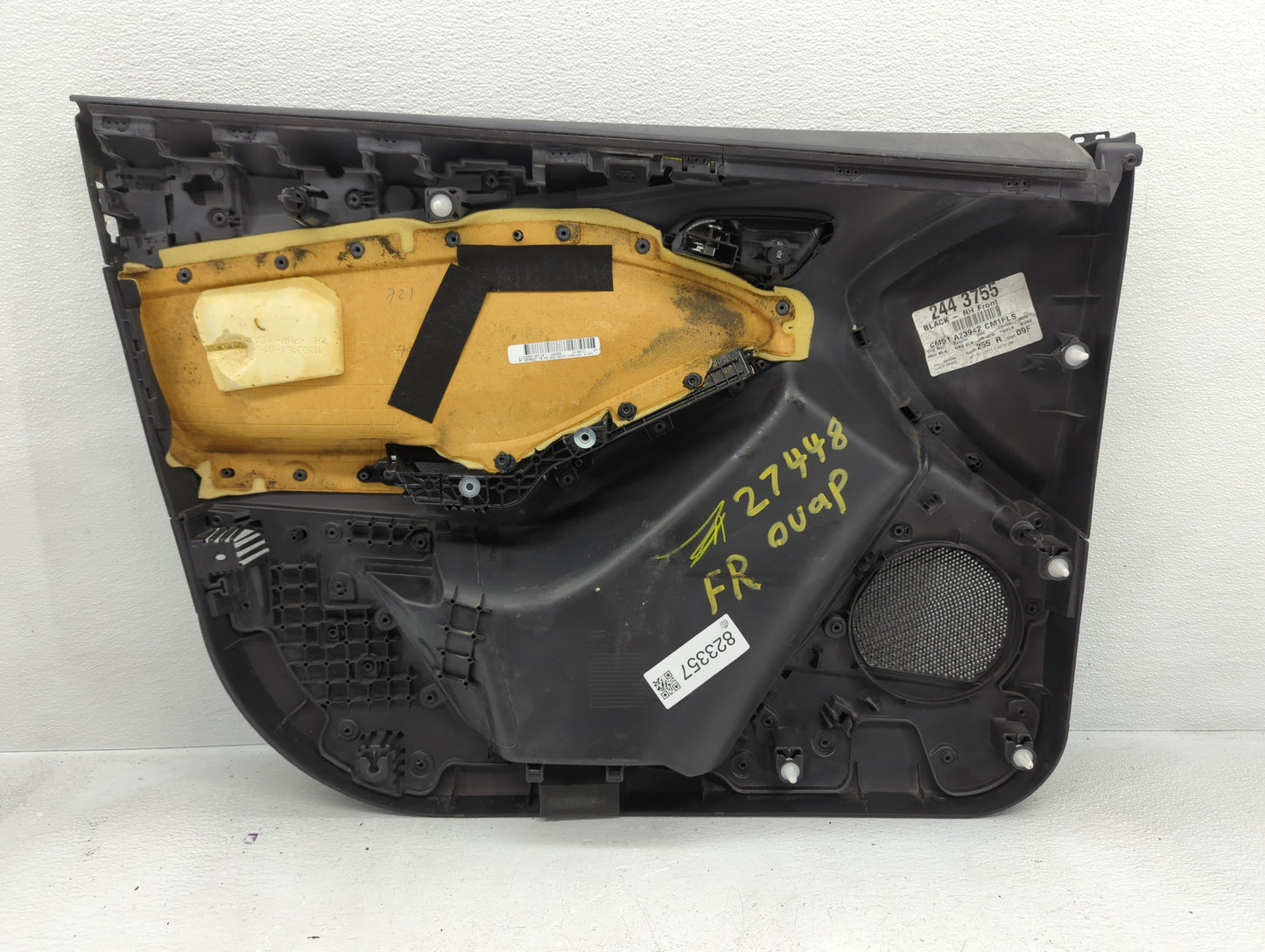 2012 Ford Focus Front Right Passenger Interior Door Panel Trim - Oemusedautoparts1.com
