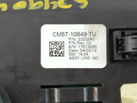 2012 Ford Focus Instrument Cluster Speedometer Gauges P/N:CM5T-10849-TU Fits OEM Used Auto Parts - Oemusedautoparts1.com