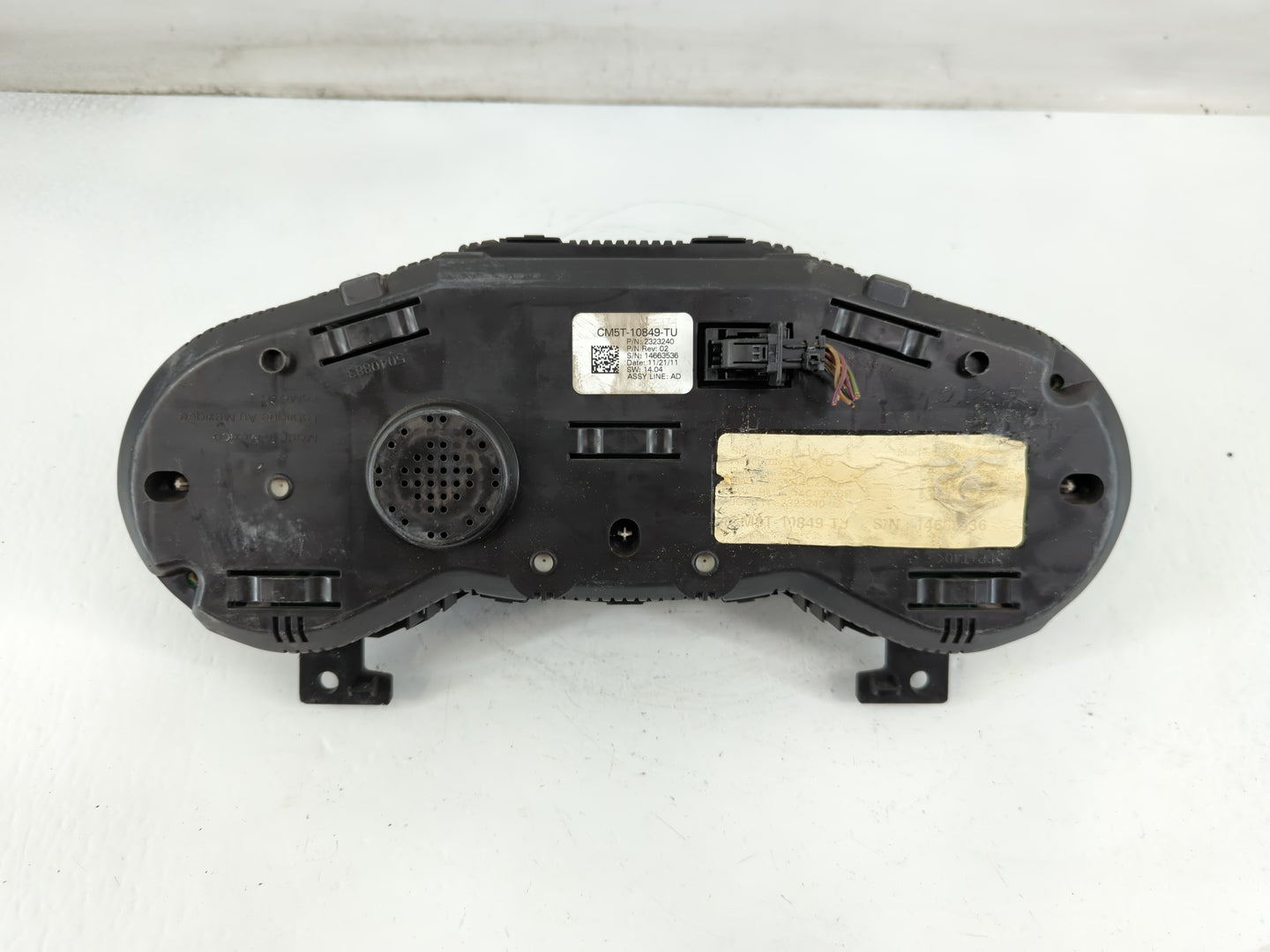 2012 Ford Focus Instrument Cluster Speedometer Gauges P/N:CM5T-10849-TU Fits OEM Used Auto Parts - Oemusedautoparts1.com