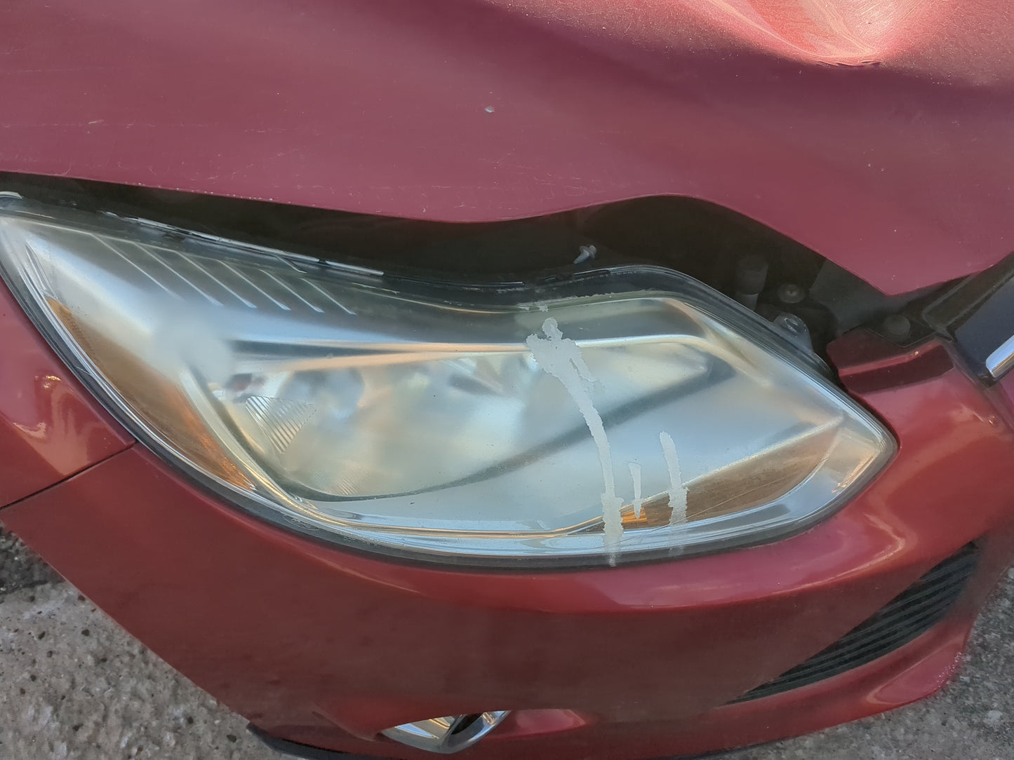 2012-2014 Ford Focus Passenger Right Oem Head Light Headlight Lamp - Oemusedautoparts1.com