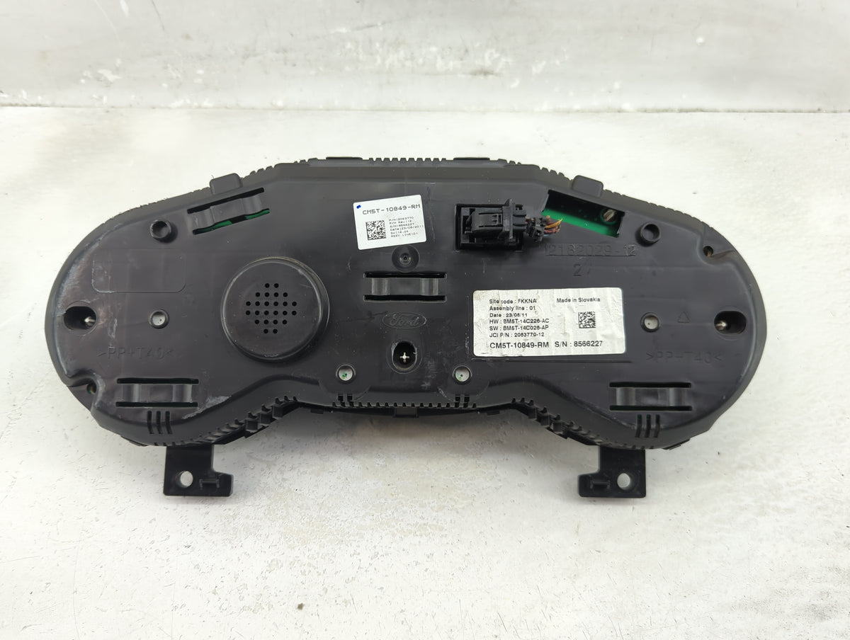 2012 Ford Focus Instrument Cluster Speedometer Gauges P/N:CM5T-10849-RM BM5T-14C226-AC, BM5T-14C026-AP Miles:297K Fits OEM U
