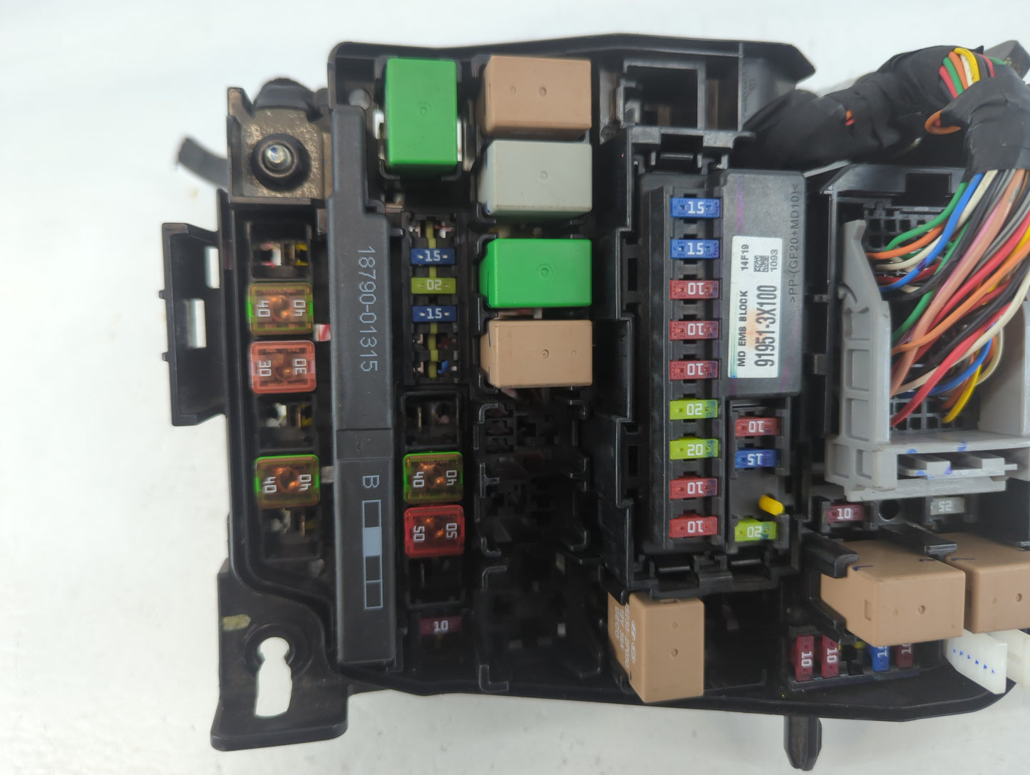2012-2014 Ford Focus Fusebox Fuse Box Panel Relay Module P/N:91951-3X710 Fits Fits 2012 2013 2014 OEM Used Auto Parts - Oemu