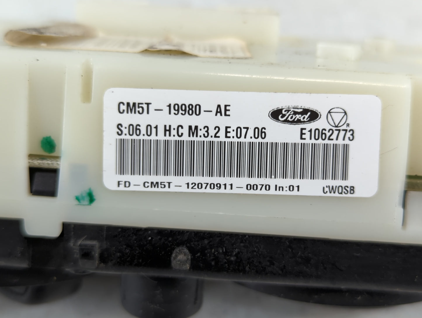 2012 Ford Focus Climate Control Module Temperature AC/Heater Replacement P/N:CM5T-12070911 Fits OEM Used Auto Parts - Oemuse