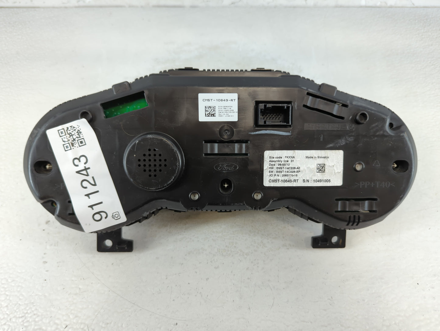 2012 Ford Focus Instrument Cluster Speedometer Gauges Fits OEM Used Auto Parts - Oemusedautoparts1.com