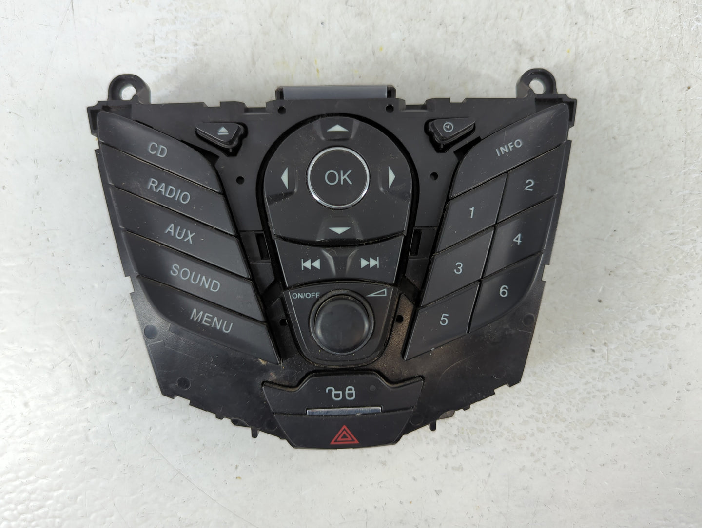 2012 Ford Focus Radio AM FM Cd Player Receiver Replacement P/N:CM5T18K811AC Fits OEM Used Auto Parts - Oemusedautoparts1.com
