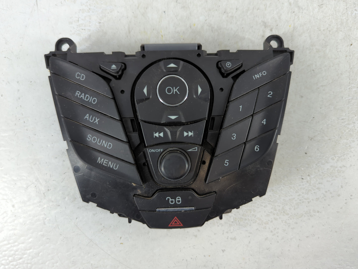 2012 Ford Focus Radio AM FM Cd Player Receiver Replacement P/N:CM5T18K811AC Fits OEM Used Auto Parts - Oemusedautoparts1.com