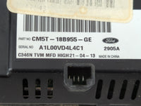2012-2014 Ford Focus Radio AM FM Cd Player Receiver Replacement P/N:CM5T-18B955-GE Fits Fits 2012 2013 2014 OEM Used Auto Pa