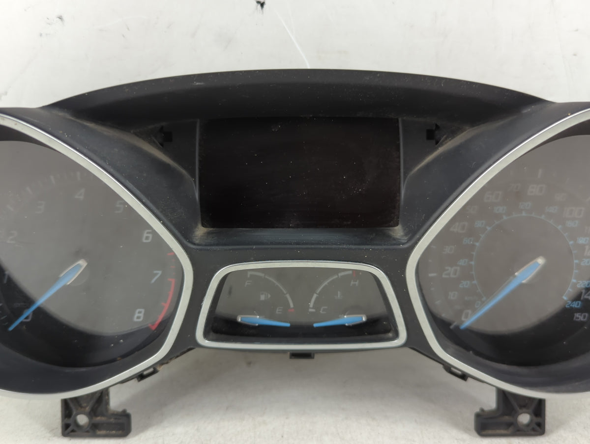 2012 Ford Focus Instrument Cluster Speedometer Gauges Miles:111K Fits OEM Used Auto Parts - Oemusedautoparts1.com