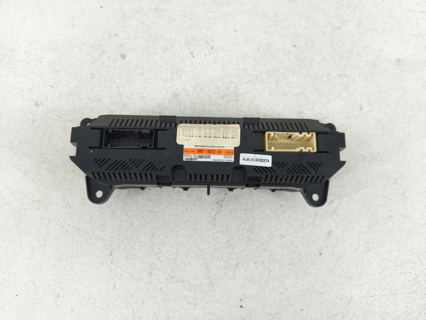2012 Ford Focus Climate Control Module Temperature AC/Heater Replacement Fits OEM Used Auto Parts - Oemusedautoparts1.com