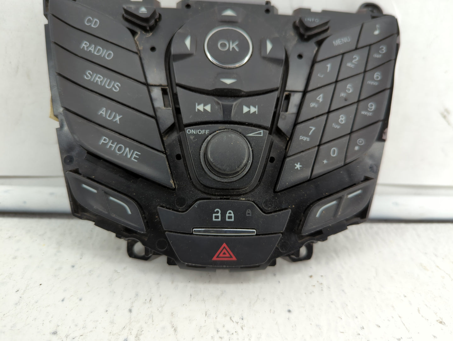 2012-2013 Ford Focus Radio Control Panel - Oemusedautoparts1.com