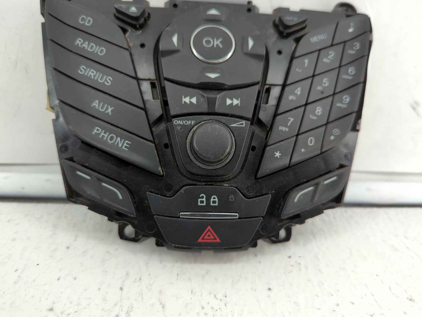 2012-2013 Ford Focus Radio Control Panel - Oemusedautoparts1.com
