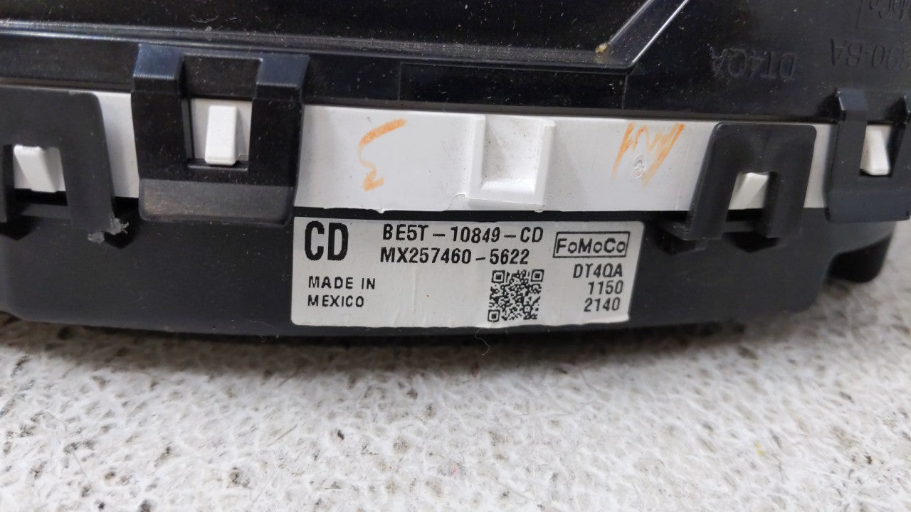 2011-2012 Ford Fusion Instrument Cluster Speedometer Gauges P/N:BE5T-10849-CD Fits Fits 2011 2012 OEM Used Auto Parts - Oemu