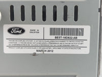 2011-2012 Ford Fusion Radio AM FM Cd Player Receiver Replacement P/N:BE5T-18D822-AB Fits Fits 2011 2012 OEM Used Auto Parts 