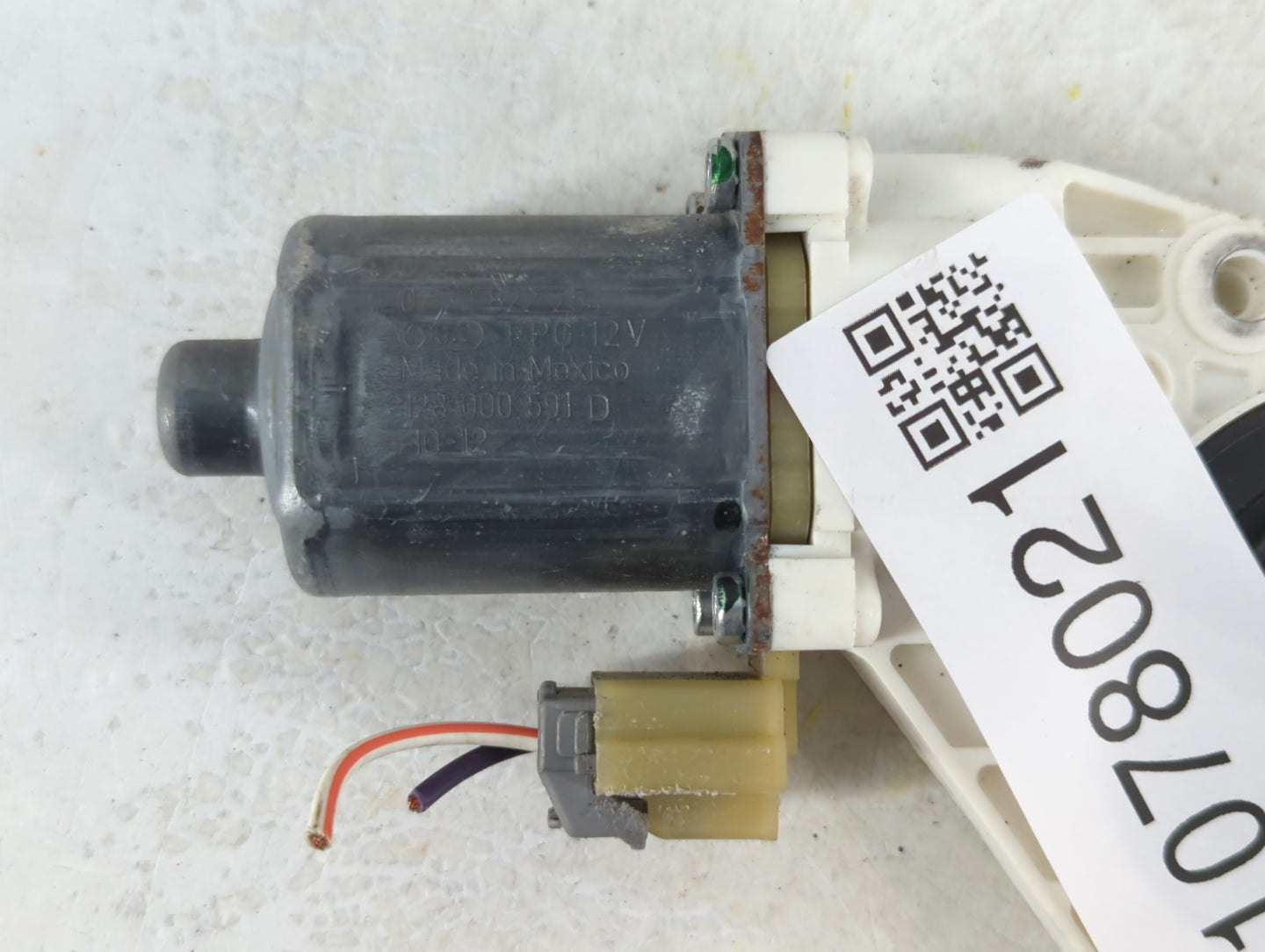2011-2012 Ford Fusion Passenger Front Right Power Window Motor - Oemusedautoparts1.com