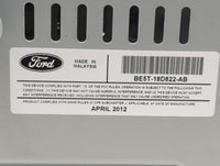 2011-2012 Ford Fusion Radio AM FM Cd Player Receiver Replacement P/N:BE5T-18D822-AB Fits Fits 2011 2012 OEM Used Auto Parts 