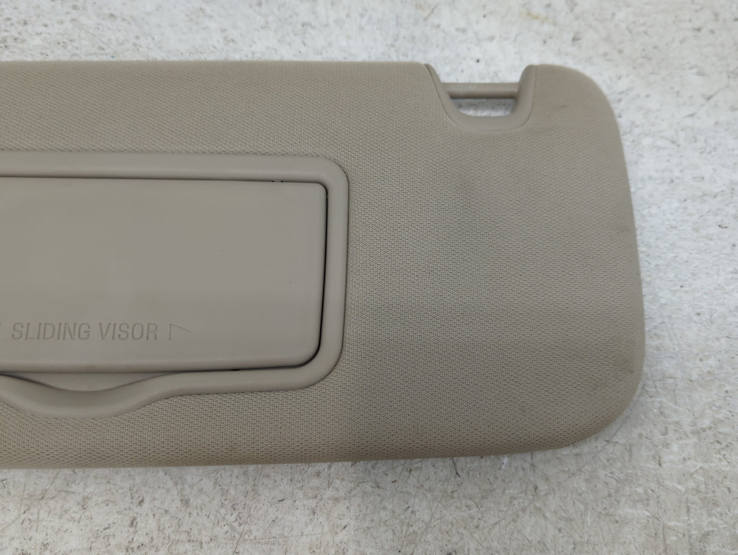 2010-2012 Ford Fusion Sun Visor Shade Replacement Driver Left Mirror Fits Fits 2010 2011 2012 OEM Used Auto Parts - Oemuseda