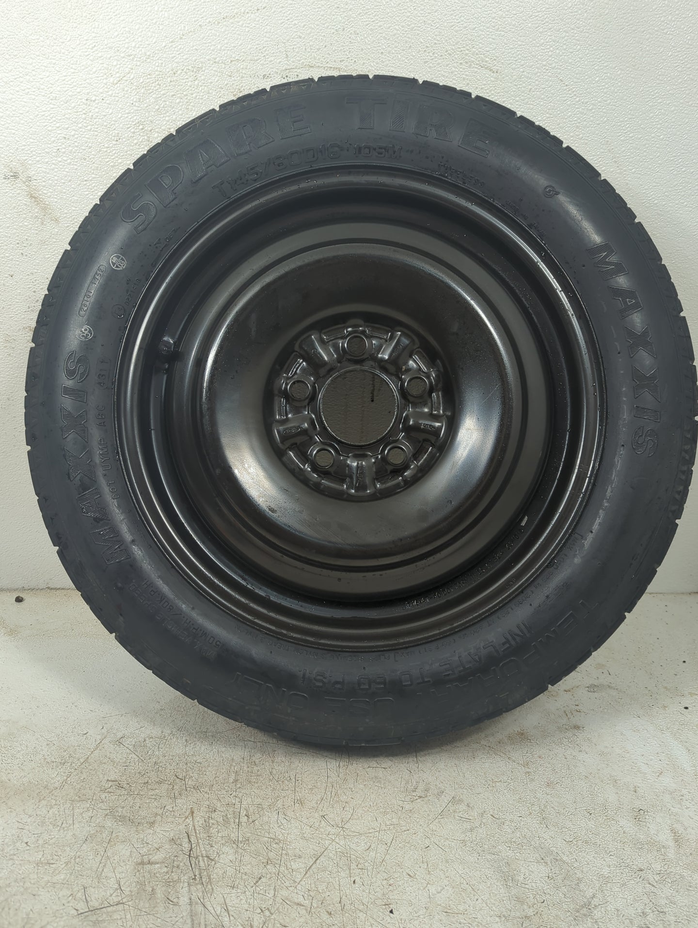 2006-2012 Ford Fusion Spare Donut Tire Wheel Rim Oem 1115011 - Oemusedautoparts1.com