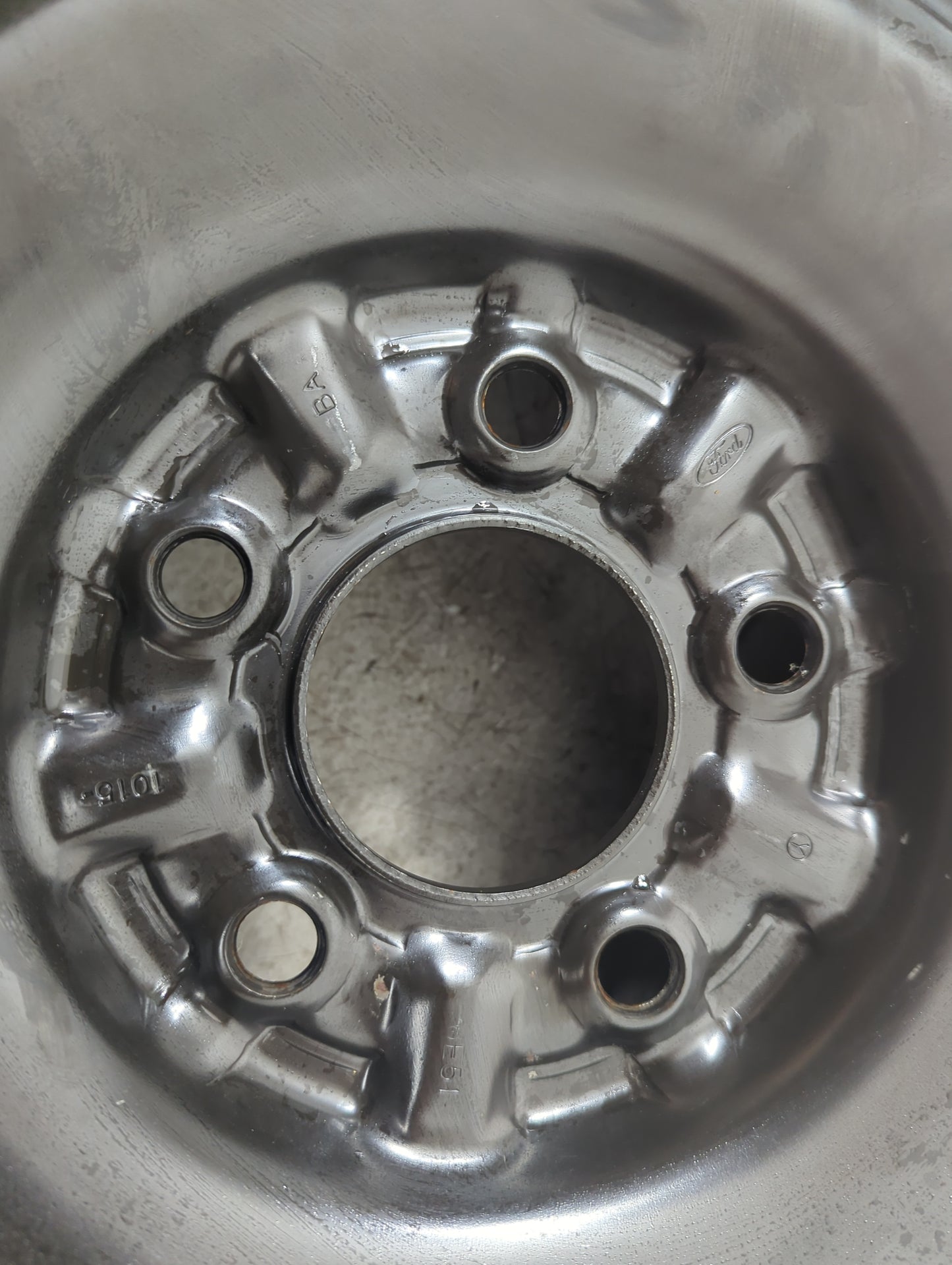 2006-2012 Ford Fusion Spare Donut Tire Wheel Rim Oem 1115011 - Oemusedautoparts1.com