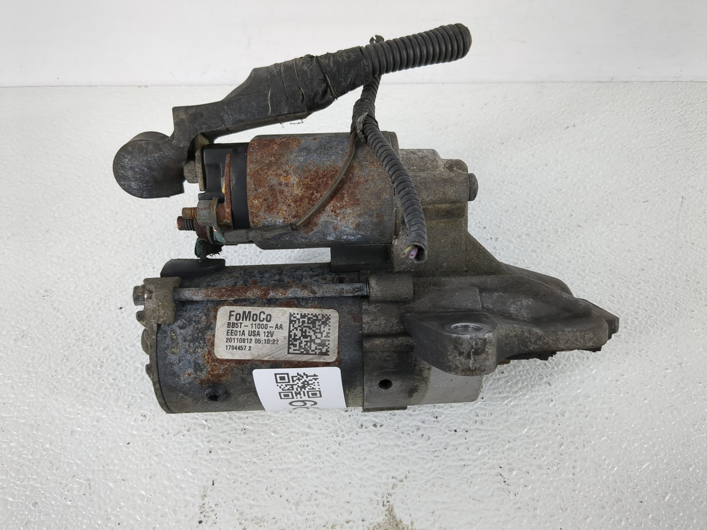 2011-2012 Ford Fusion Car Starter Motor Solenoid OEM P/N:EE01A 8S4T-11000-AA Fits OEM Used Auto Parts - Oemusedautoparts1.co