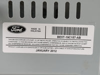 2011-2012 Ford Fusion Radio AM FM Cd Player Receiver Replacement P/N:BE5T-19C157-AB Fits Fits 2011 2012 OEM Used Auto Parts 