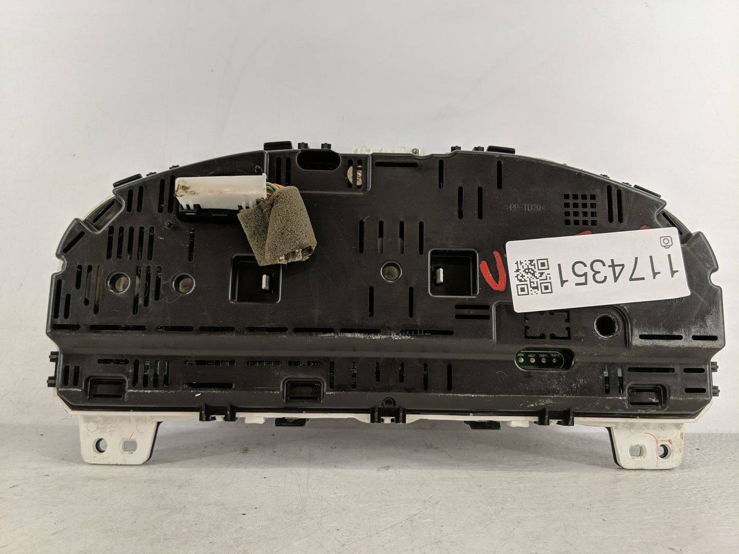 2011-2012 Ford Fusion Instrument Cluster Speedometer Gauges P/N:BE5T-10849-CD Fits Fits 2011 2012 OEM Used Auto Parts - Oemu